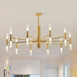 gold Modern Metal bedroom chandelier