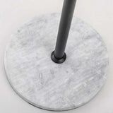 Metal Dome Arm Plug-In Floor Lamp