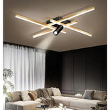 Crossing Lines LED Modern Flush Ceiling Lights