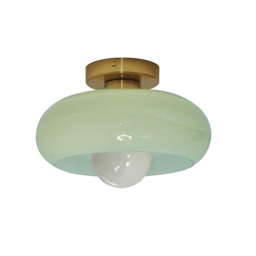 Vintage Glass Pendant Lights for Living Room