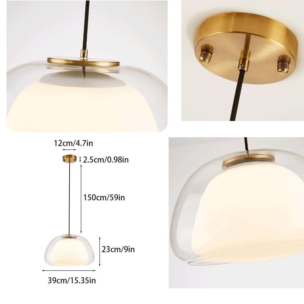 Jelly Cream Glass Simple Pendant Lighting