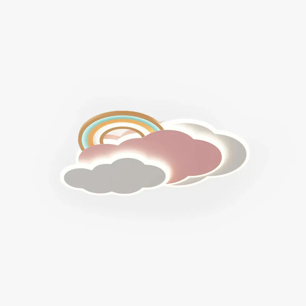 Rainbow Cloud Bedroom LED Flush Ceiling Lights