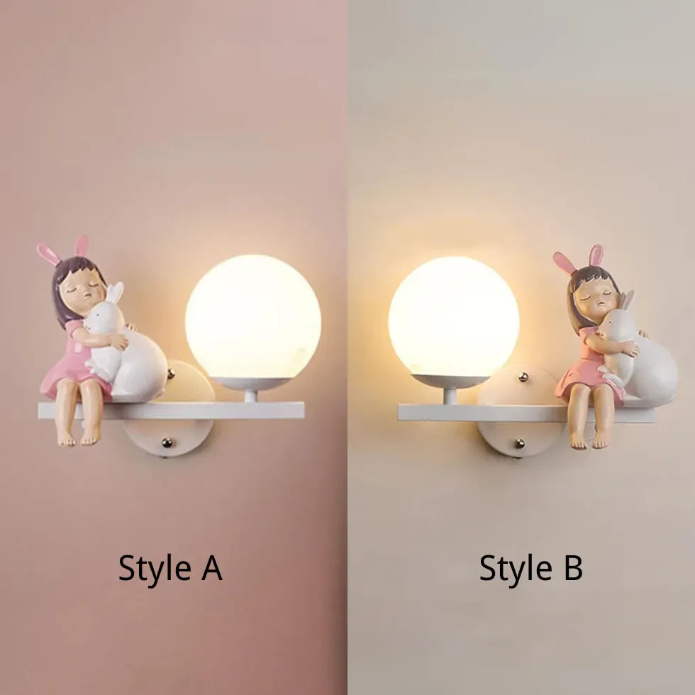 Pink Wall Light for Bedroom