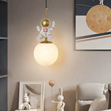 Astronaut Planet Ball Bedroom Pendant Light