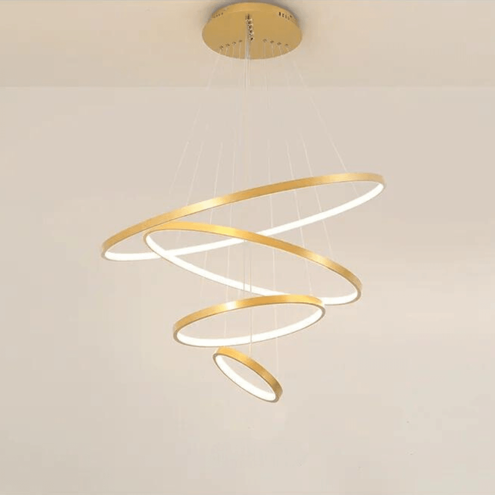 Minimalist LED Circle Ring Pendant Light for Dining Room