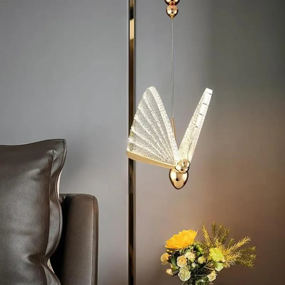 Elegant Wing Decorative Art Floor Lamp