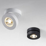 Black Inlay Bathroom LED Flush Ceiling Lights