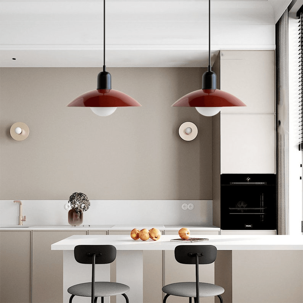 Nordic Minimalist Eye Care White Pendant Light