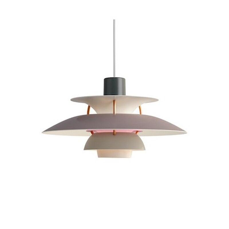 Modern Single Pendant Light with Macaron Disc-shaped