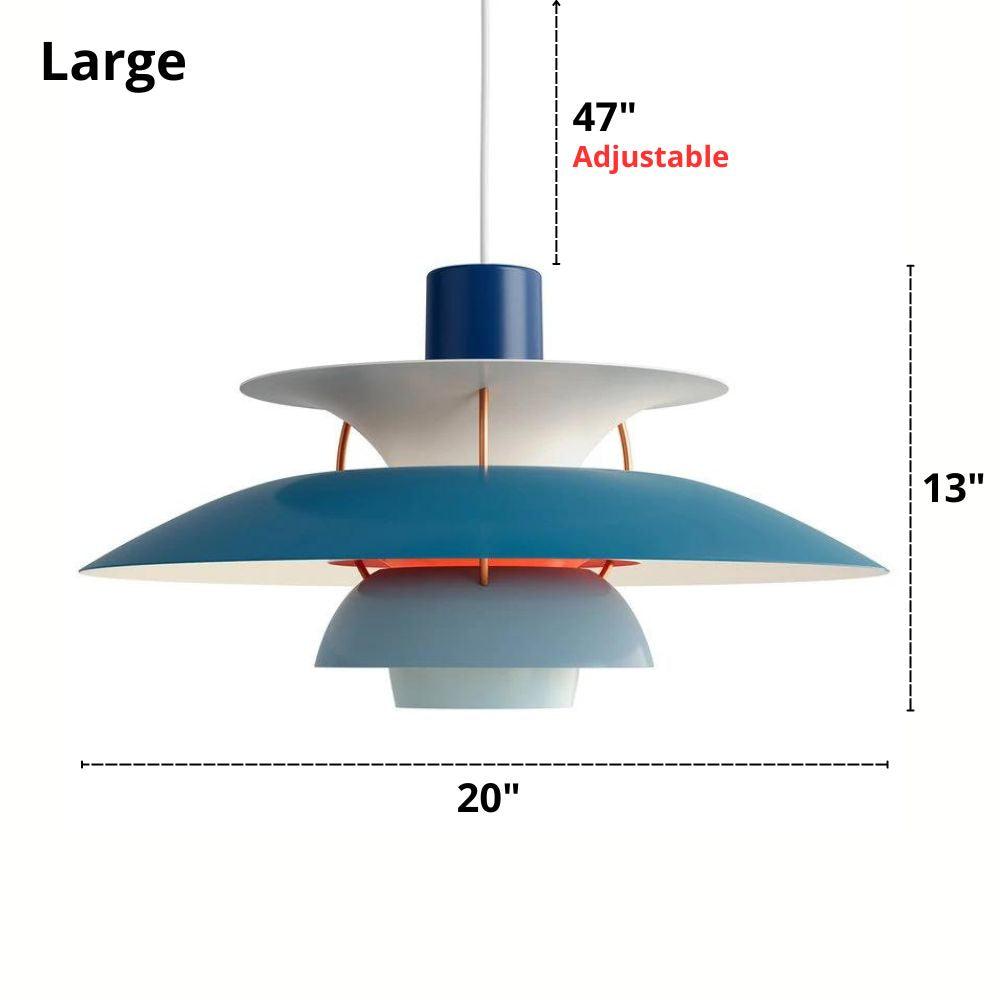 Modern Single Pendant Light with Macaron Disc-shaped