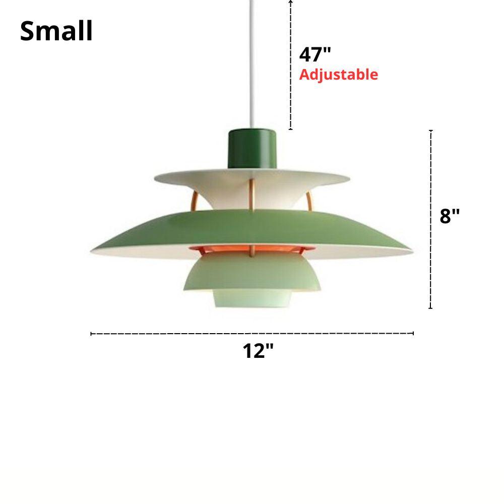 Modern Single Pendant Light with Macaron Disc-shaped