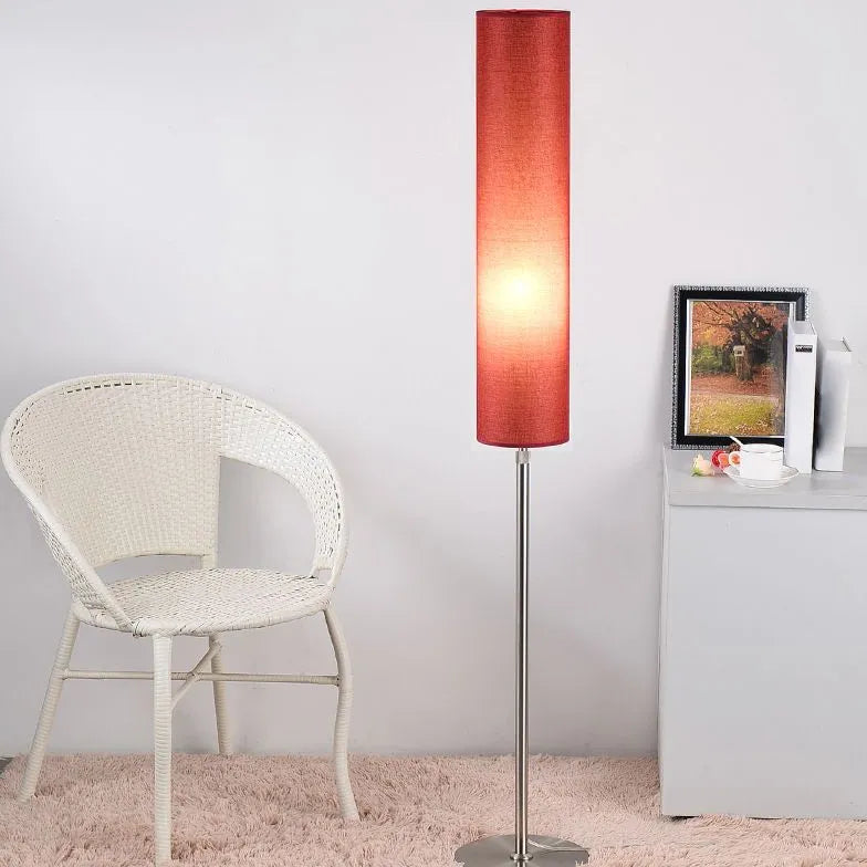 Cylindrical Tall Modern Floor Lamp