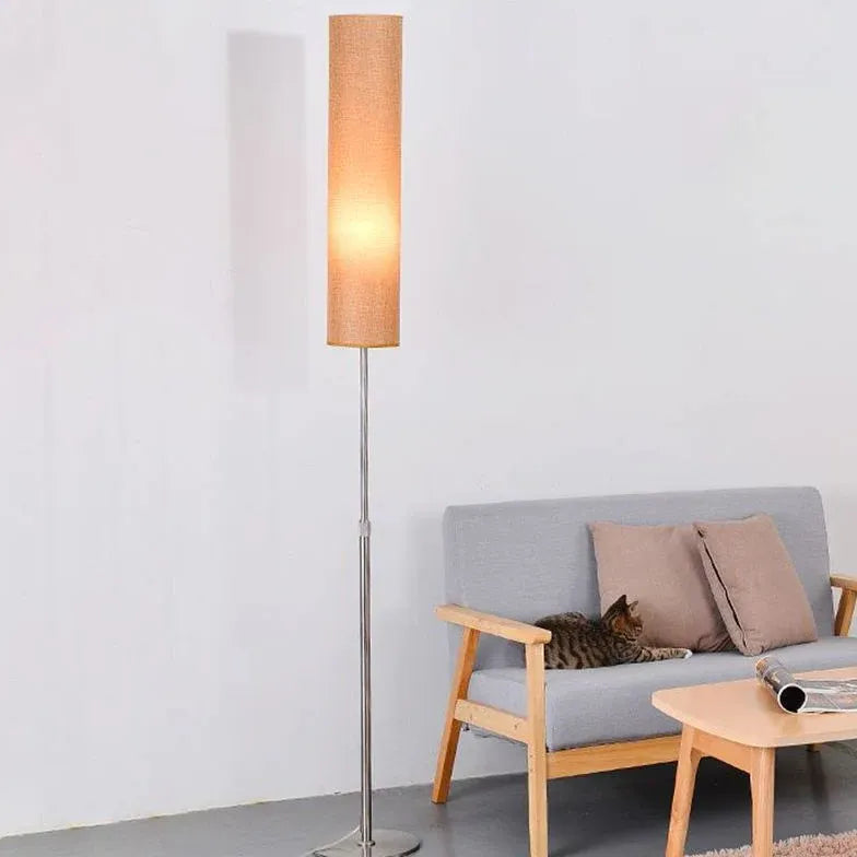 Cylindrical Tall Modern Floor Lamp