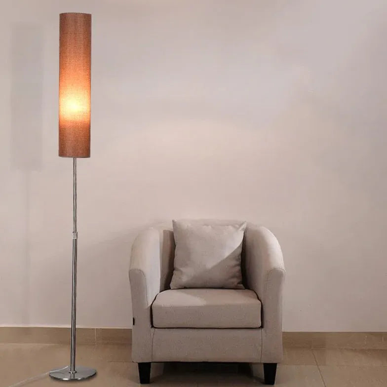 Cylindrical Tall Modern Floor Lamp