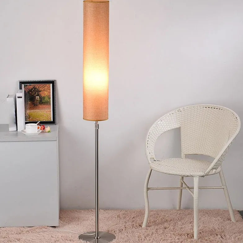 Cylindrical Tall Modern Floor Lamp