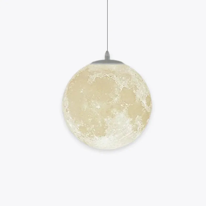 Moon Texture Modern Pendant Light