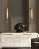 Modern Fluted Glass Wall Sconce