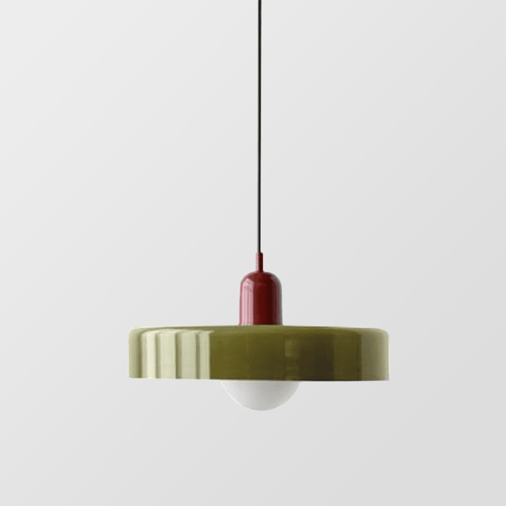 Vintage Glass LED Pendant Lights for Bedroom