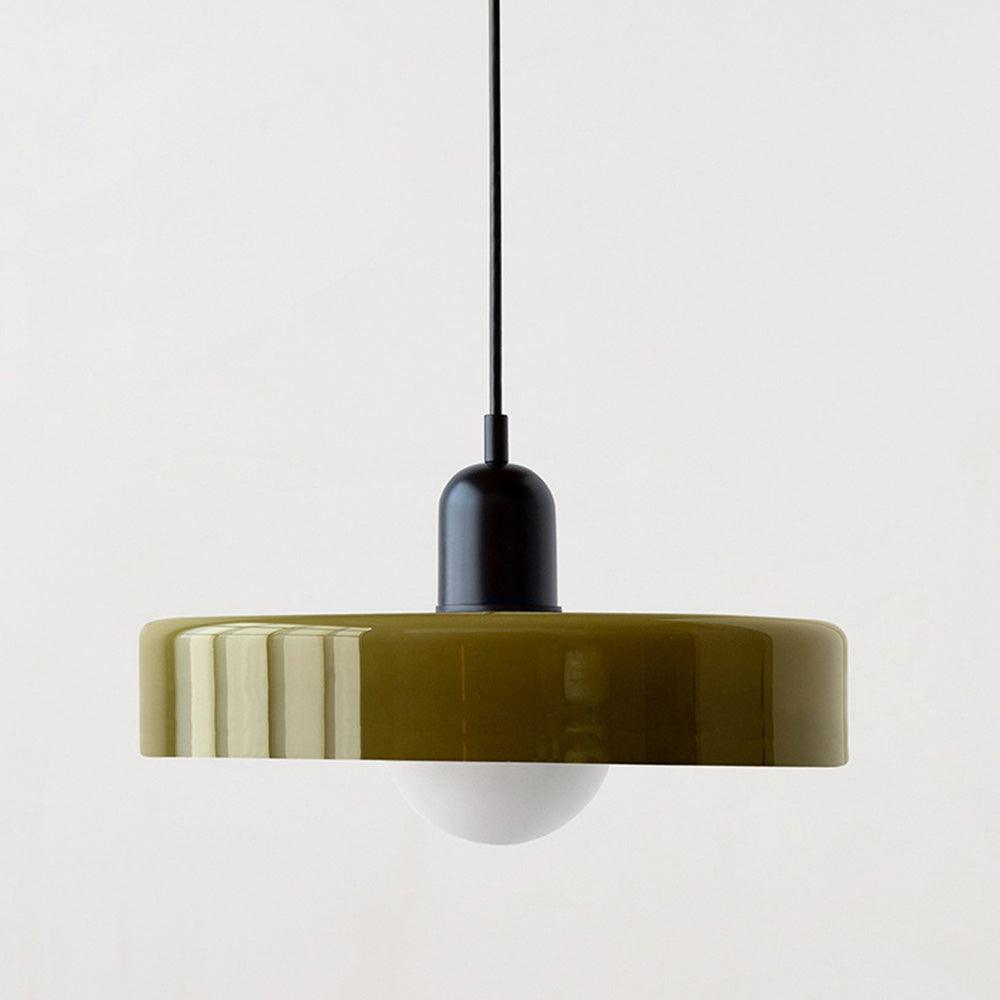 Vintage Glass LED Pendant Lights for Bedroom