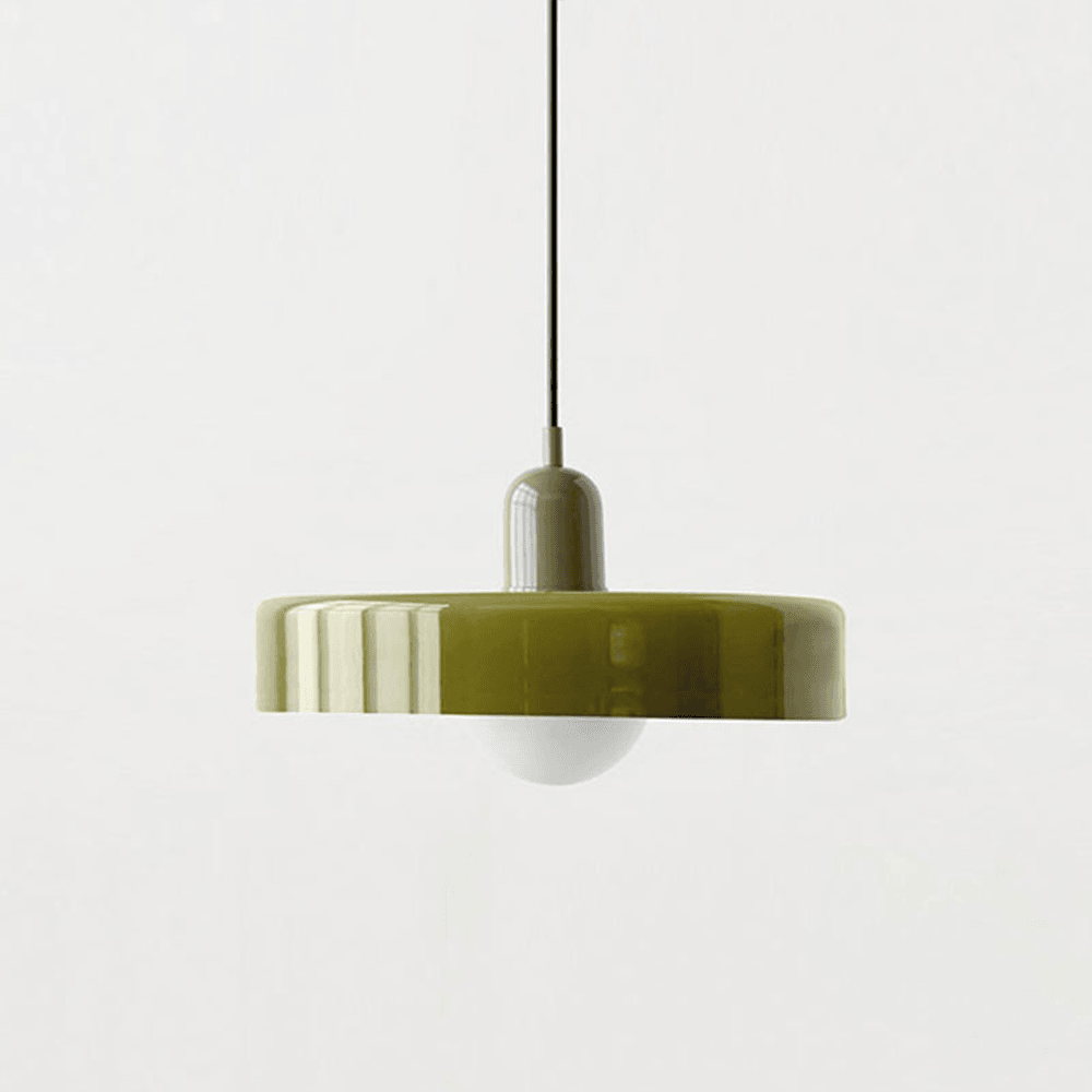 Vintage Glass LED Pendant Lights for Bedroom