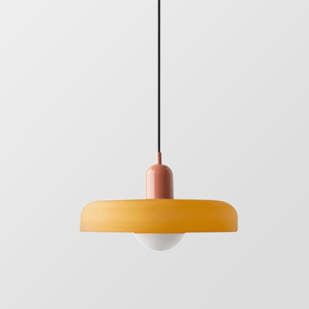 Vintage Glass LED Pendant Lights for Bedroom