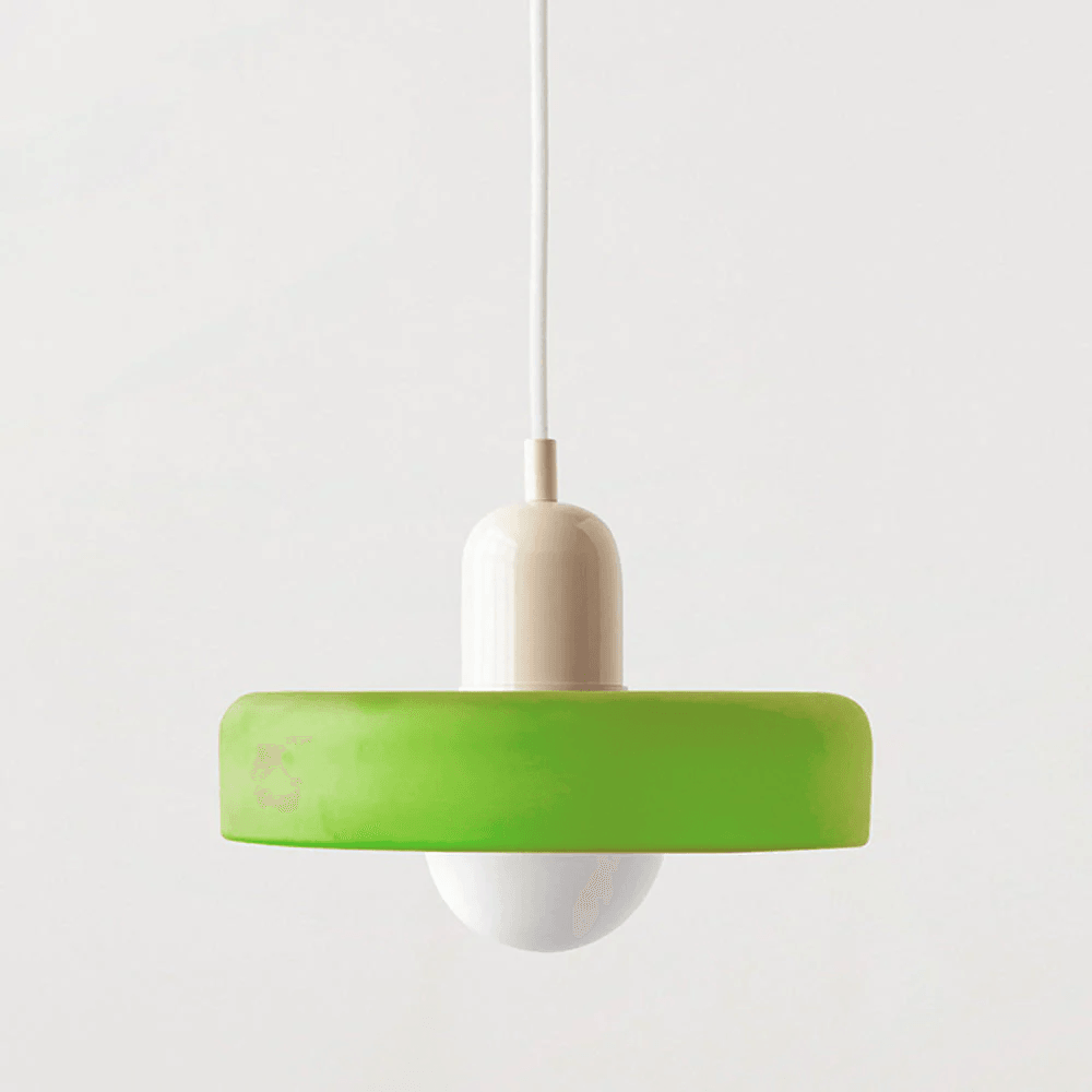 Vintage Glass LED Pendant Lights for Bedroom