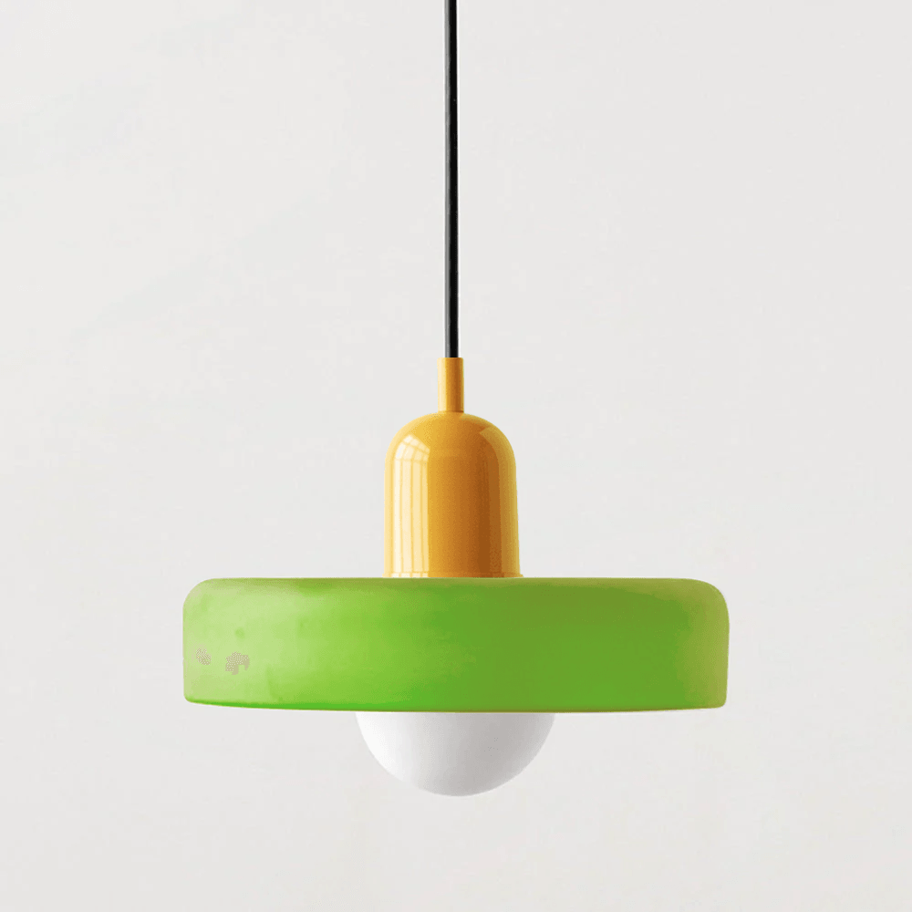 Vintage Glass LED Pendant Lights for Bedroom