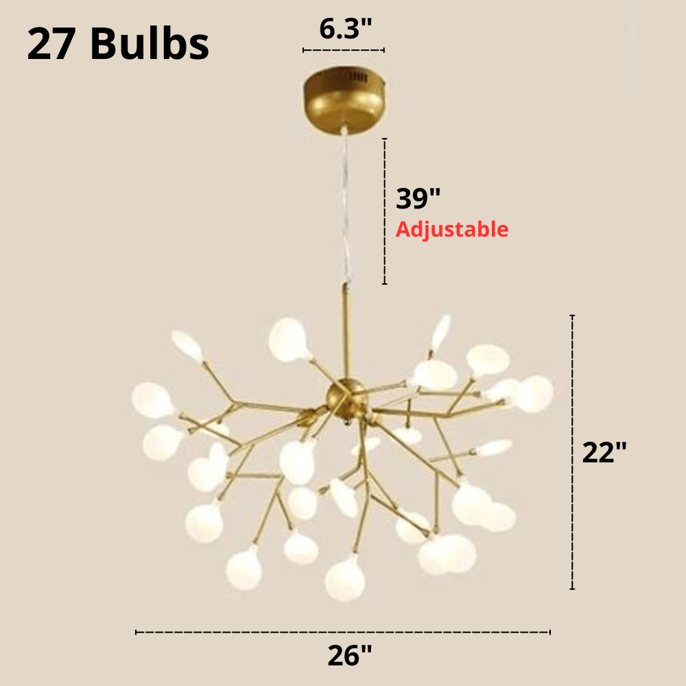 LED Firefly Chandelier Lights for Living Room