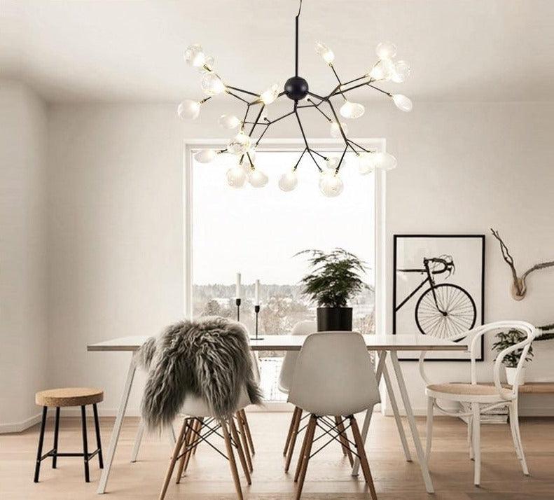LED Firefly Chandelier Lights for Living Room