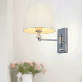 Folding Arm Fabric Modern Wall Lights