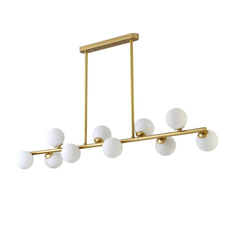 Nordic Dining Room Multi Glass Pendant Lighting