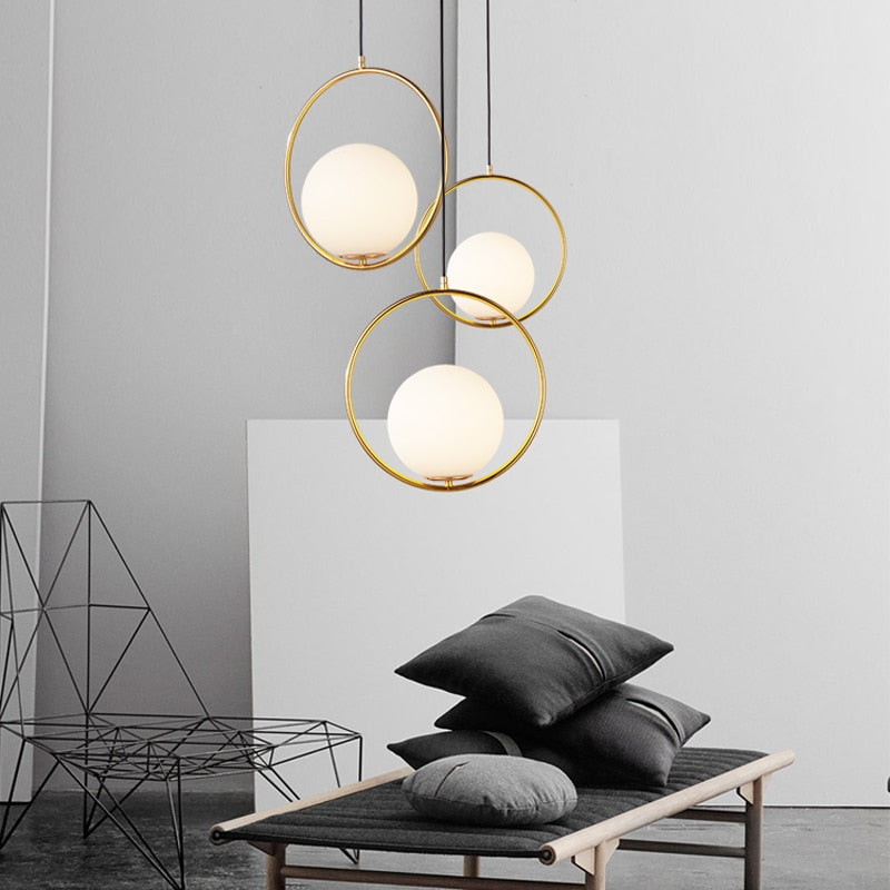 Modern Nordic Glass Pendant Lights