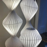 Nordic Silk White Floor Lamps For Living Room