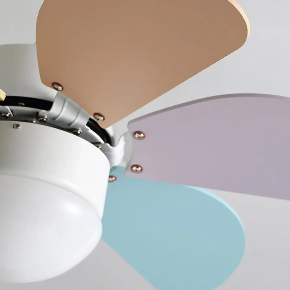 Creativity Bedroom Modern Ceiling Fan With Light