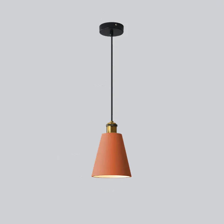 Black Round Cake Kitchen Pendant Light