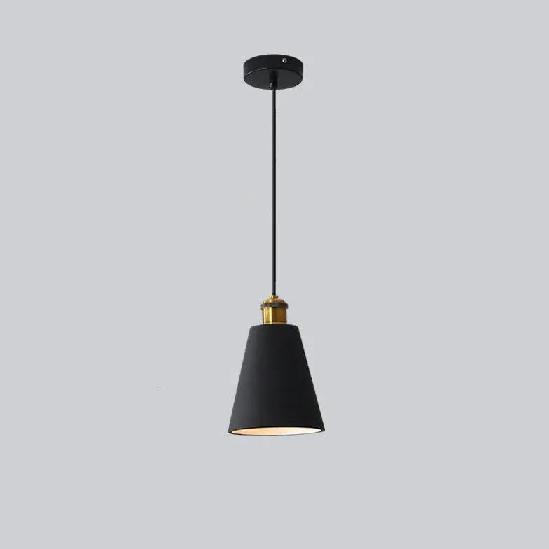 Black Round Cake Kitchen Pendant Light