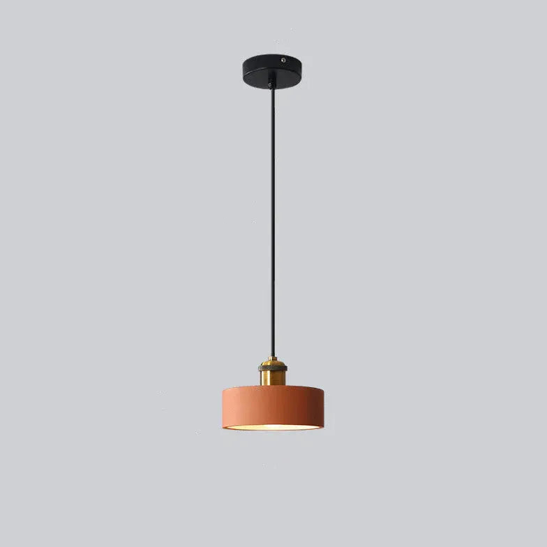 Black Round Cake Kitchen Pendant Light