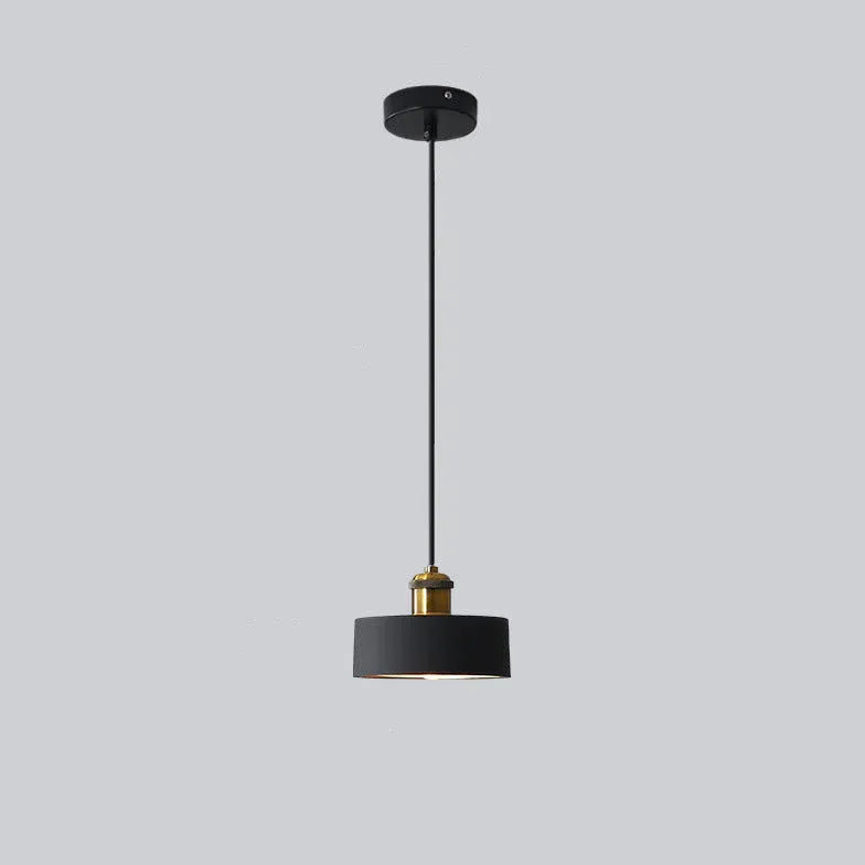 Black Round Cake Kitchen Pendant Light