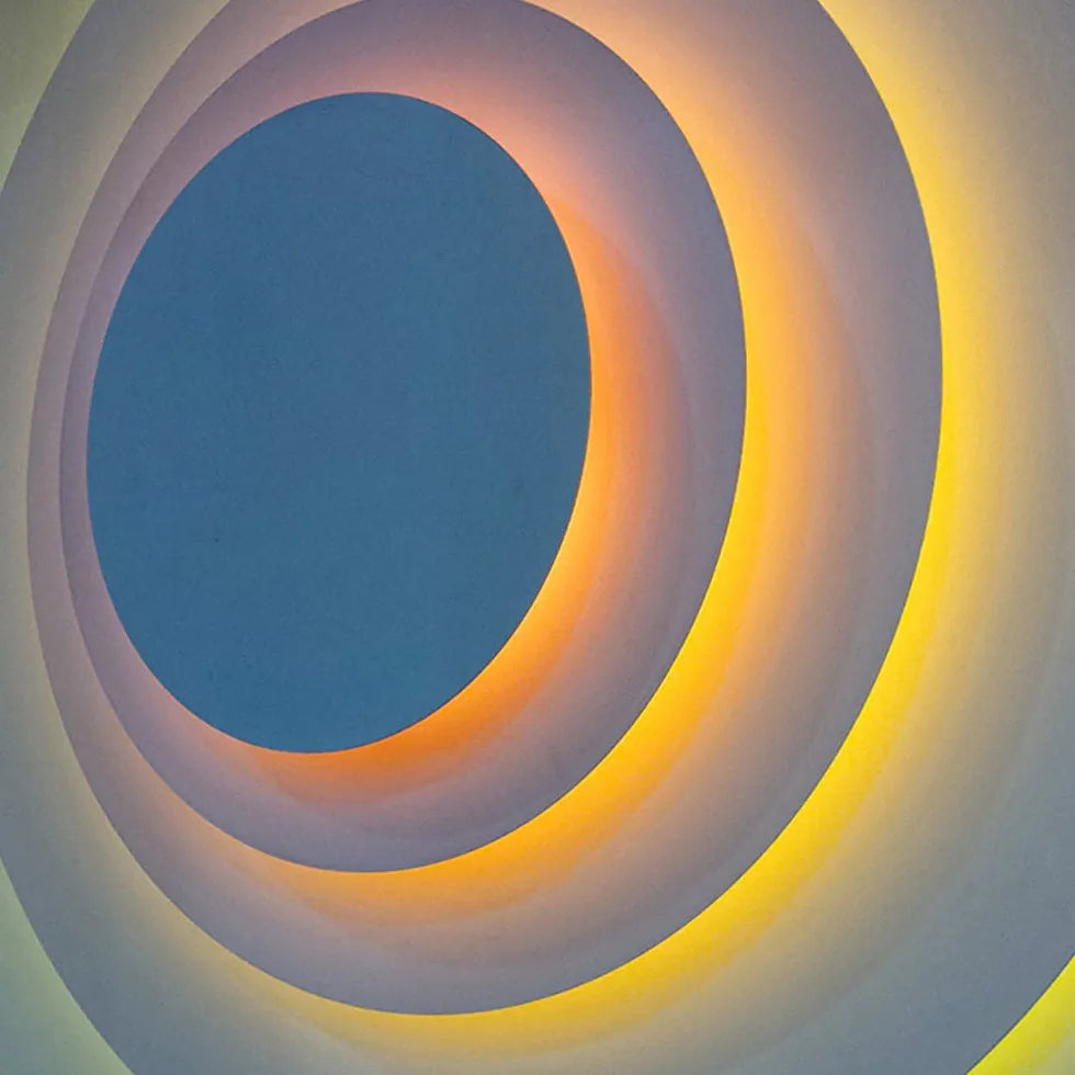 Round Gradient Led Modern Wall Lights