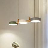 Colorful Disc Kitchen Modern Pendant Light