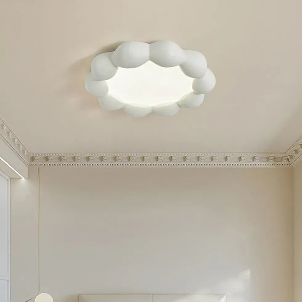 Round Wreath Shape LED Bedroom Ceiling Light