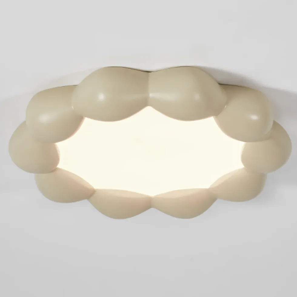 Round Wreath Shape LED Bedroom Ceiling Light