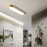 Elliptical Modern Bedroom Flush Ceiling Lights