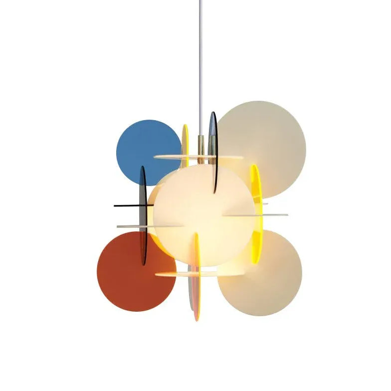 Circular Abstract Kitchen Pendant Light