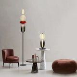 Multilayer Spherical Color Block Floor Lamp