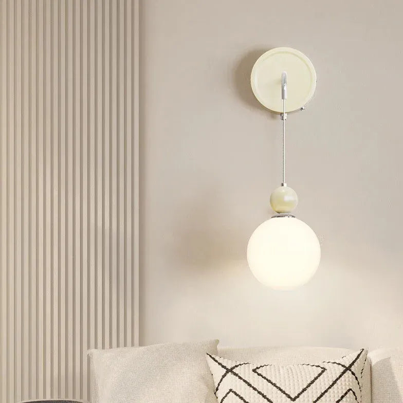 Modern Globe  Plug in Wall Lights