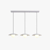 Pendant Lights for Bedroom with Iron and Glass Design