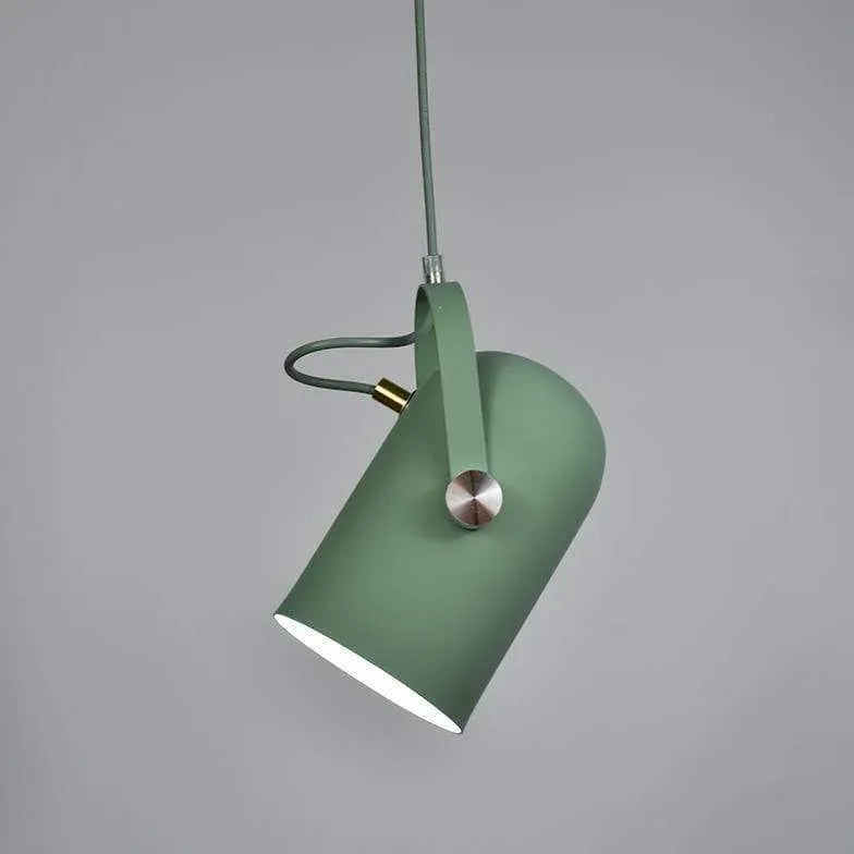 Multicolor Bucket Modern Pendant Light