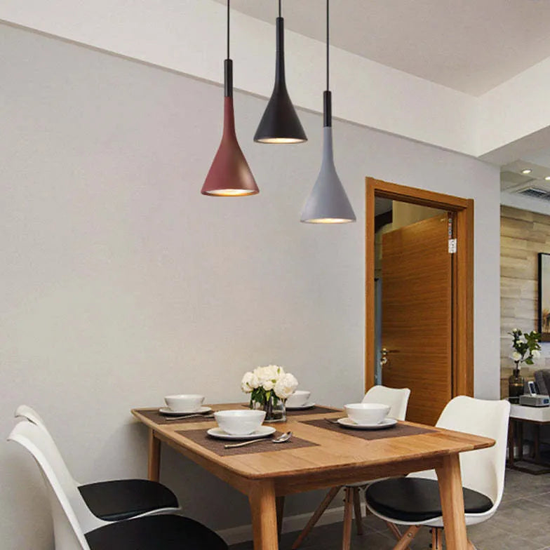 Cone Black Kitchen Modern Pendant Light