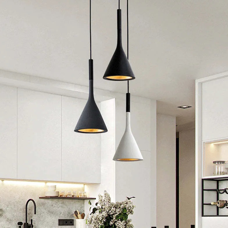 Cone Black Kitchen Modern Pendant Light